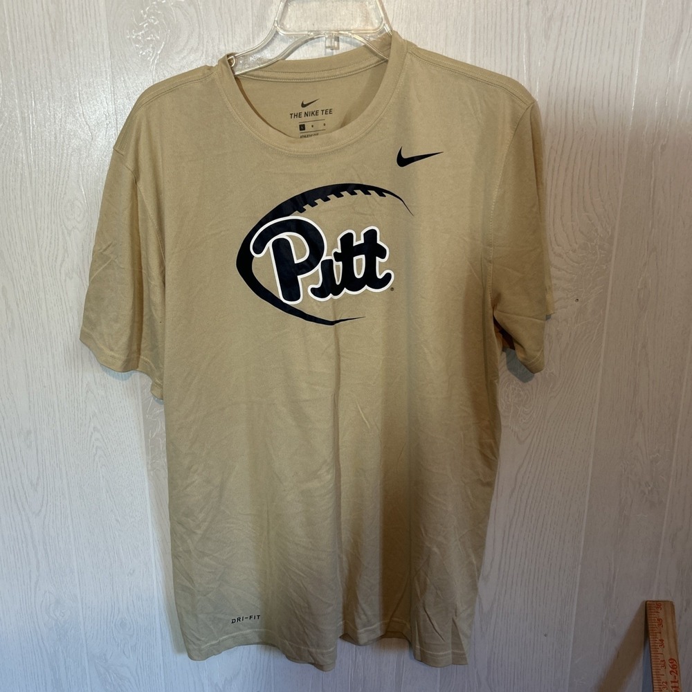 the nike tee Large PITT University Football T Shirt